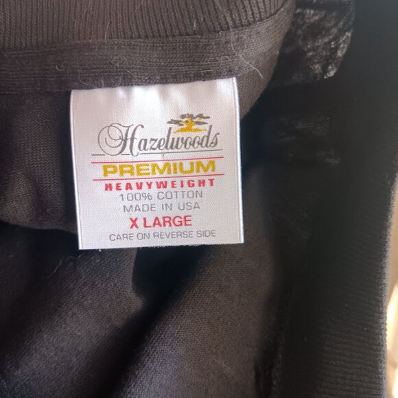 XL Vintage Single Stitch T-shirt 1994 Hazelwoods Deer NWOT NEW Deadstock Nature - Picture 5 of 9